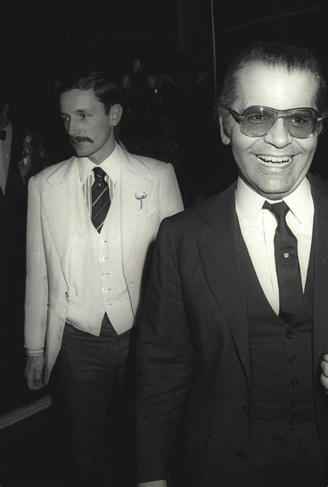 karl lagerfeld ysl|Karl Lagerfeld boyfriend jacques.